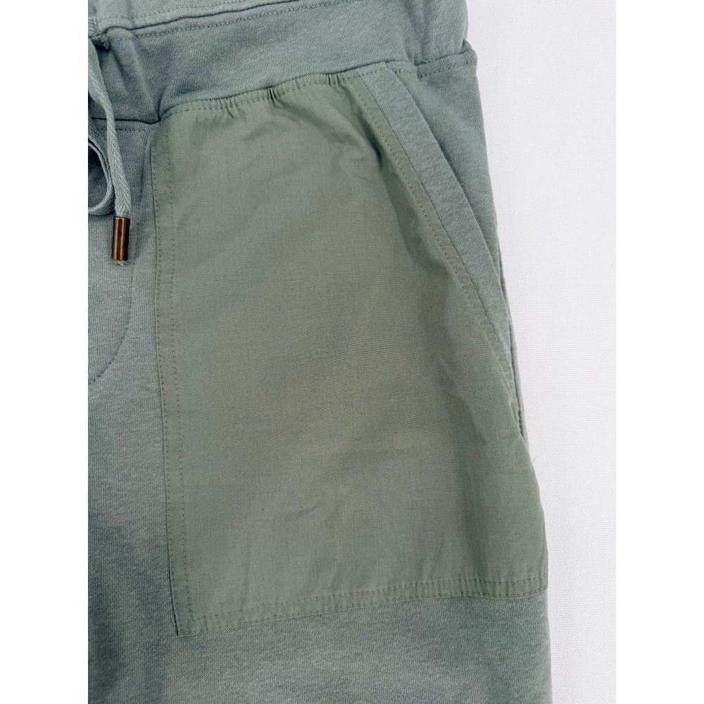 Sage Green Joggers Women Medium Drawstring Lounge Sweatpants Bearpaw - Picture 11 of 16